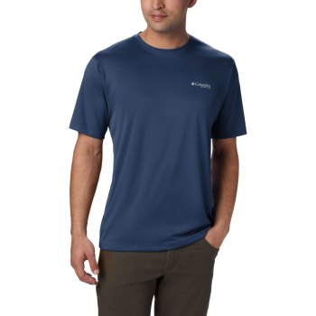 Columbia T-Shirt Heren, PFG Zero Rules Short Sleeve DonkerGrijs, 67QZDBAJN